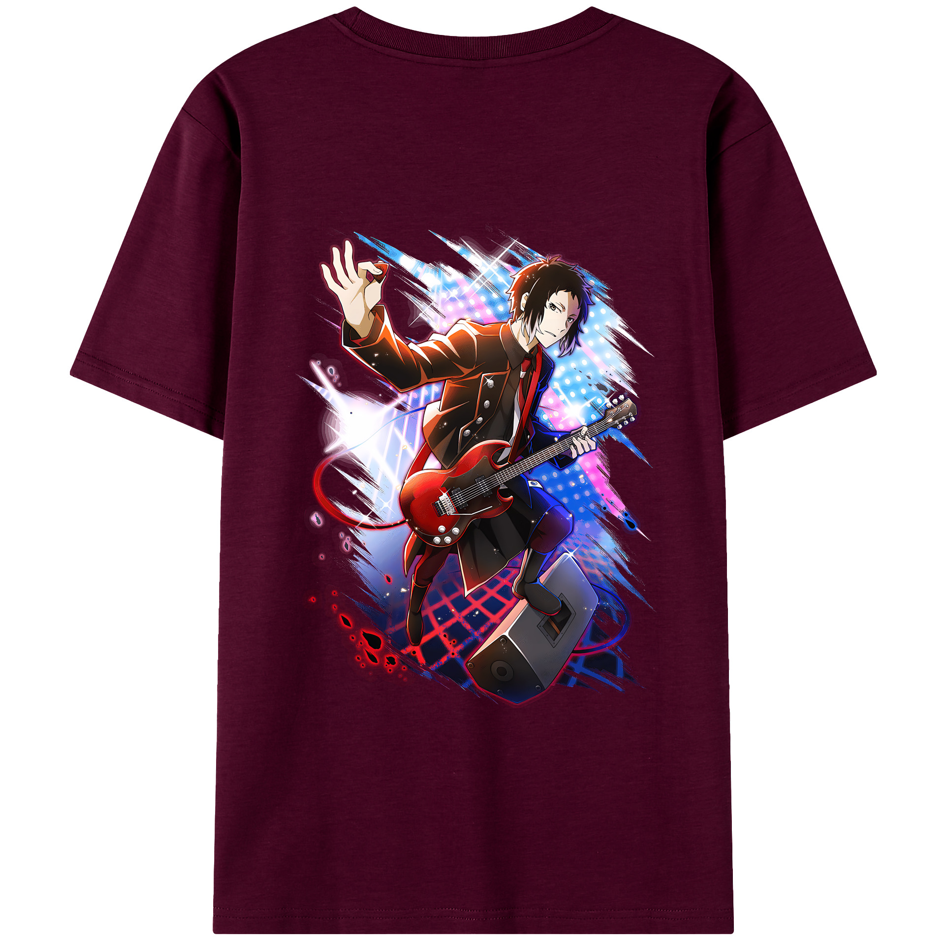 （画像用） 文豪ストレイドッグス Bungo Stray Dogs レディース半袖Tシャツ(バックプリント)
